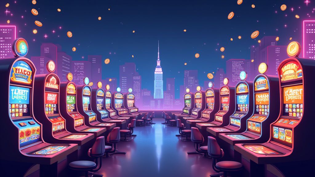 Variety of games available at TreasureSpins