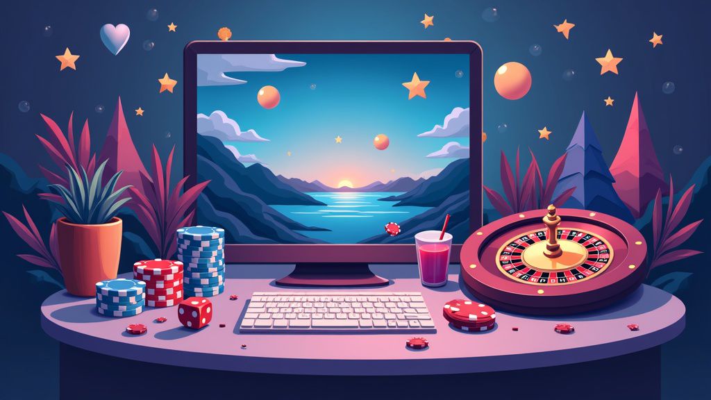 Playoro Casino's homepage with slots and game options