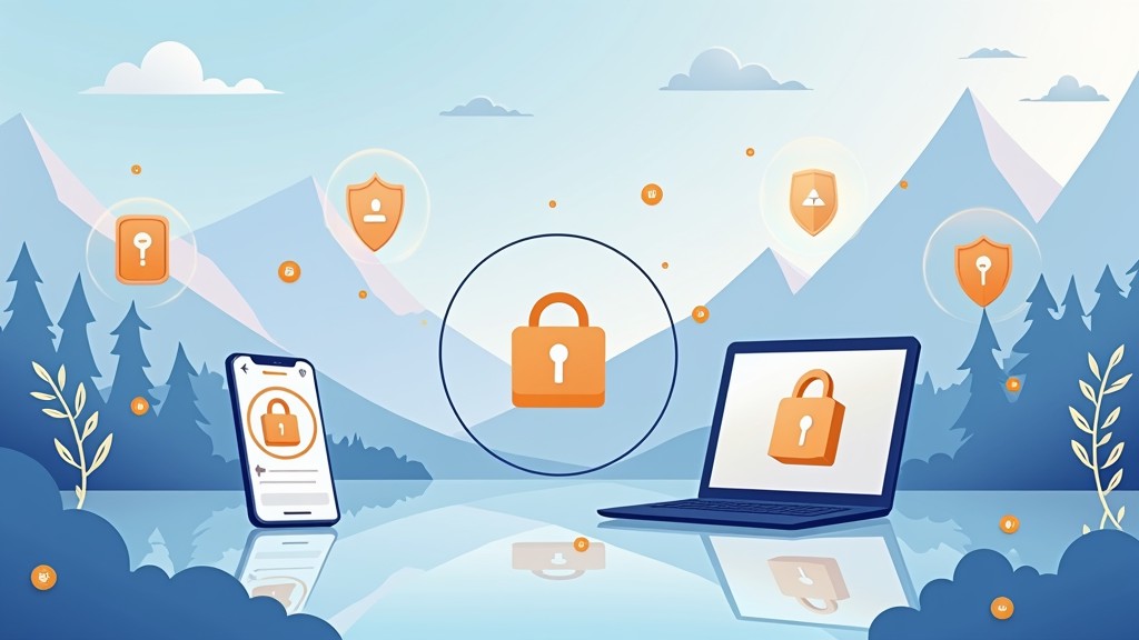 Security and Compliance Strategies Illustration