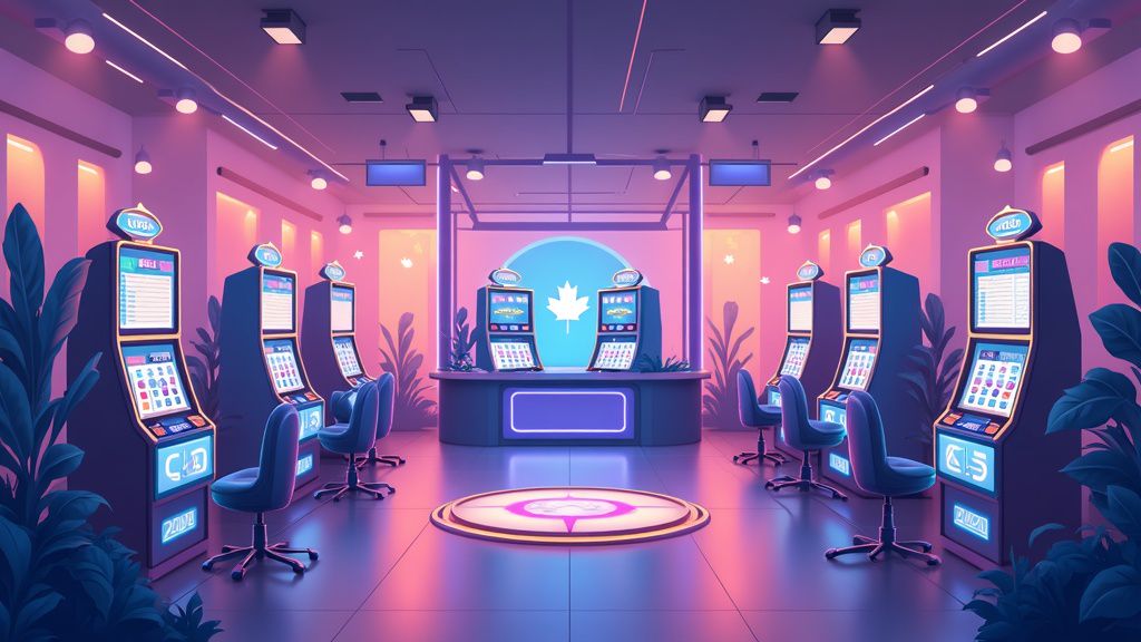 Digital view of a Winmaker Casino homepage